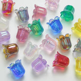 15mm Tulip Flower Beads-T18